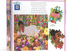 EeBoo Woman in Flowers 1000 Piece Puzzle
