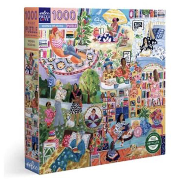 EeBoo Women Reading 1000 Piece Puzzle