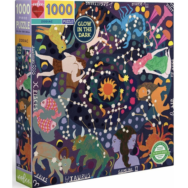 EeBoo Zodiac 1000 Piece Puzzle