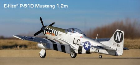 Eflite P-51D Mustang Bind-N-Fly