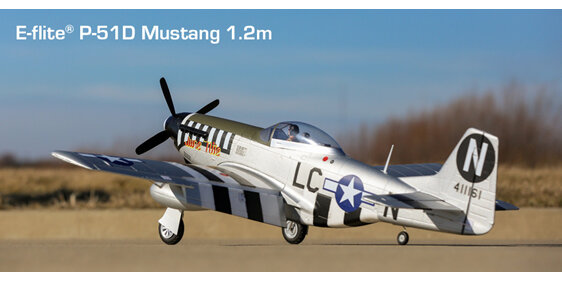 Eflite P-51D Mustang Bind-N-Fly