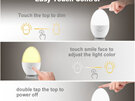 Egg Rechargeable Night Light