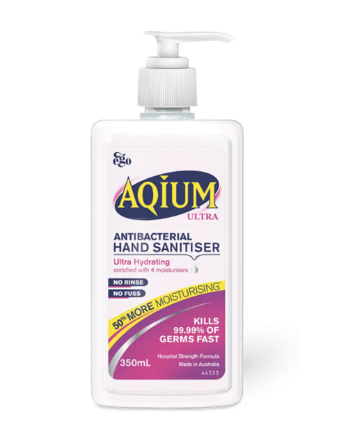 Ego Aquim Hand Sanitiser Ultra Hydrating 375ml