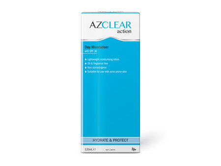 EGO AZCLEAR ACTION DAY MOISTURISER SPF30 120ML