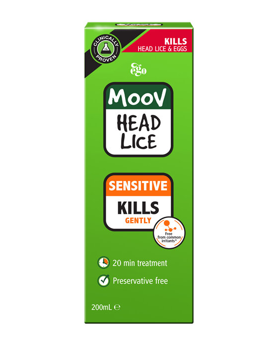 EGO Moov Head Lice Sensitive 200 Ml