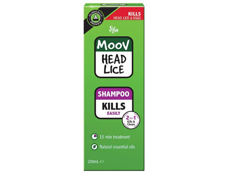 EGO Moov Head Lice Shampoo 200mL