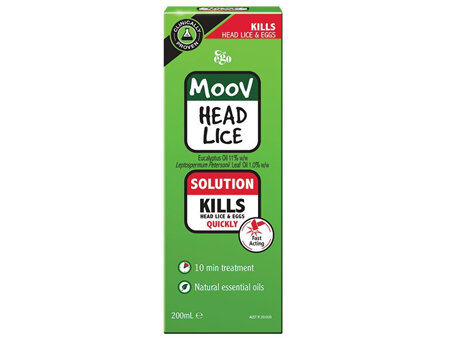 EGO Moov Head Lice Solution 200mL