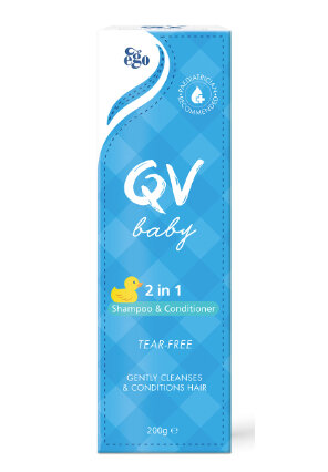 Ego QV Baby 2in1 Shampoo & Conditioner 200g