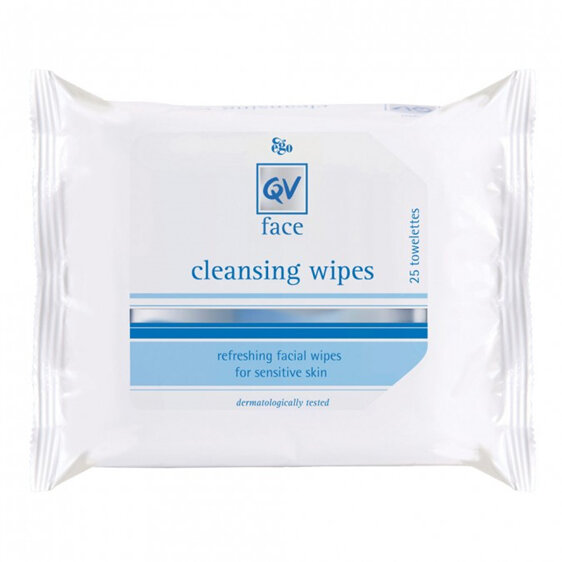 Ego QV Face Cleansing Wipes 25 Wipes