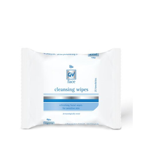 Ego QV Face Cleansing Wipes 25pk