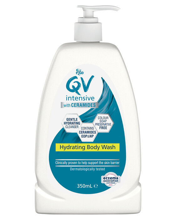 EGO Qv Intensive Body Wash With Ceramides 350 Ml