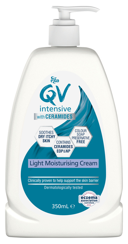 EGO Qv Intensive Moisturising Cream With Ceramides 350Ml