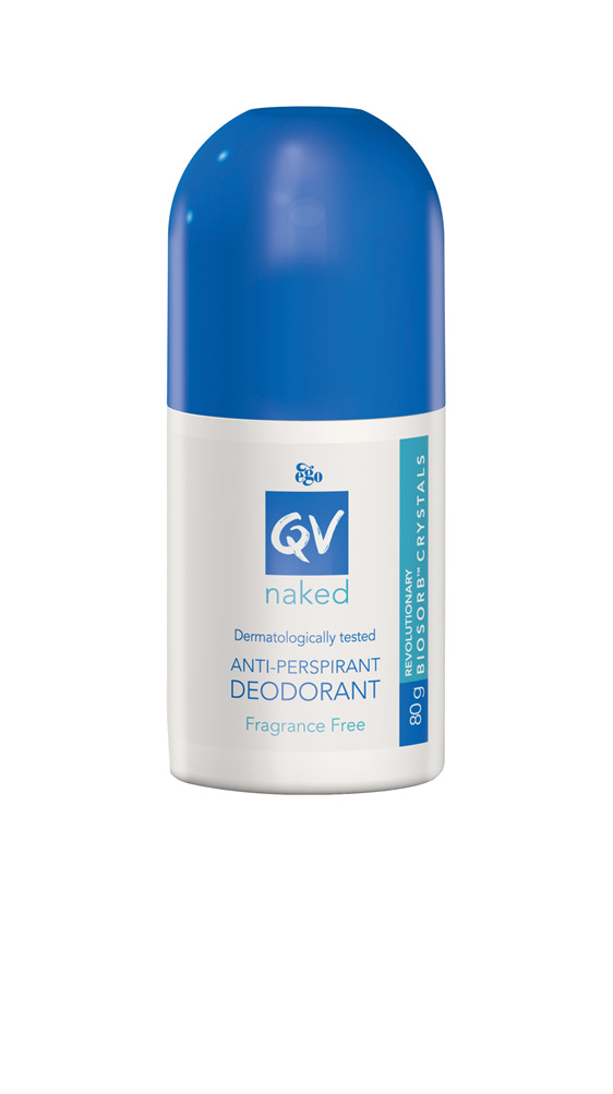 Ego QV Naked Anti-Perspirant Deodorant Roll On 80g 