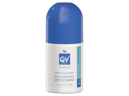EGO QV Naked Antiperspirant Rollon Deodorant 80g