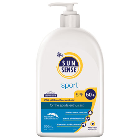 EGO Sunsense Sport 50+ 500Ml