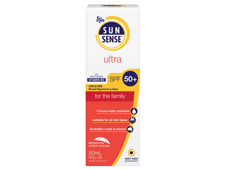 EGO Sunsense Ultra 50+ Rollon 50Ml