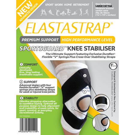 Elastastrap Sportsguard Knee Stab Lge