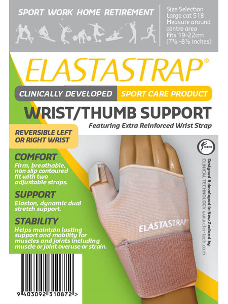 Elastastrap Wrist & Thumb Supp Lge