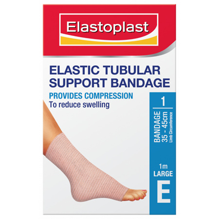 Elastoplast 2227, Elastic Tubular Support Bandage, Size E 35-45cm