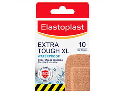 Elastoplast Extra Tough XL Waterproof Plasters