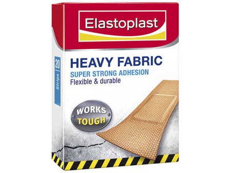 Elastoplast Heavy Fabric Super Strong Adhesion -20 Plasters