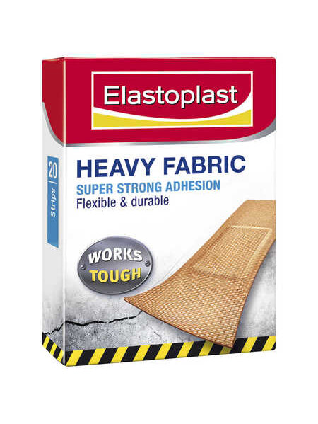 Elastoplast Heavy Fabric Super Strong Adhesion -20 Plasters