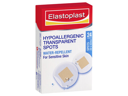 Elastoplast Hypoallergenic Clear Spots 24pk