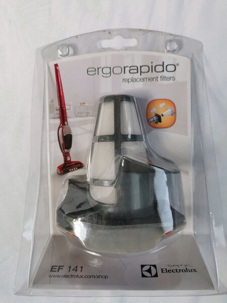 ELECTROLUX  ERGORAPIDO VACUUM CLEANER FILTER KIT PART EF141