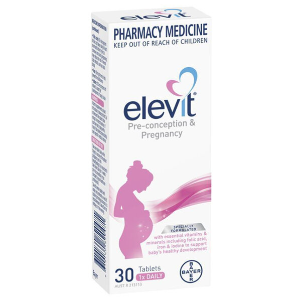 ELEVIT Preconception & Pregnancy 30 Tablets