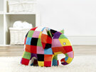 Elmer the elephant patchwork soft toy plush kids