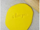 Embossed Stamp - love you-EMB035