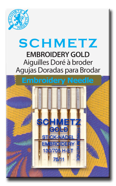 Embroidery Needles Gold