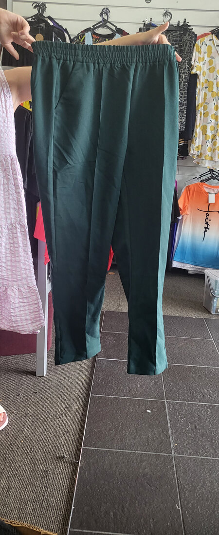 Emerge green pants size 12