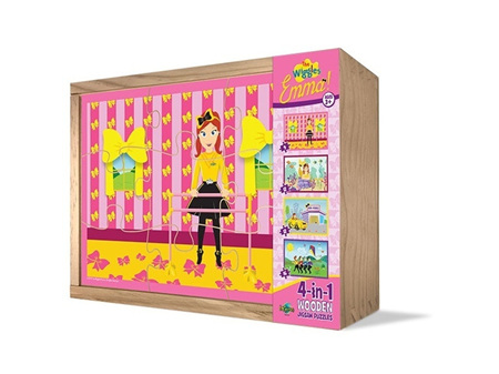 EMMA 4-in-1 Wooden Jigsaw Puzzles