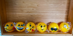 emoji bounce balls
