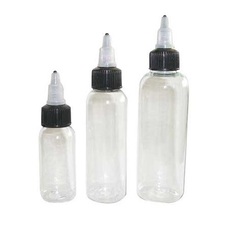 Empty Ink Bottles with Twist Tops and marble