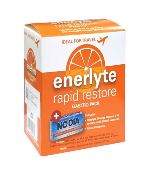 ENERLYTE Rapid Restore Gastro Pack vomit diarrhea electrolyte