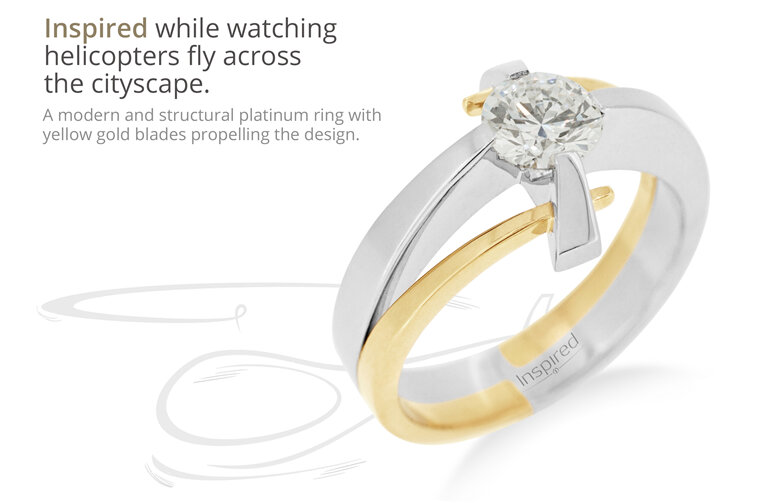 engineered design inspired the rotec diamond ring