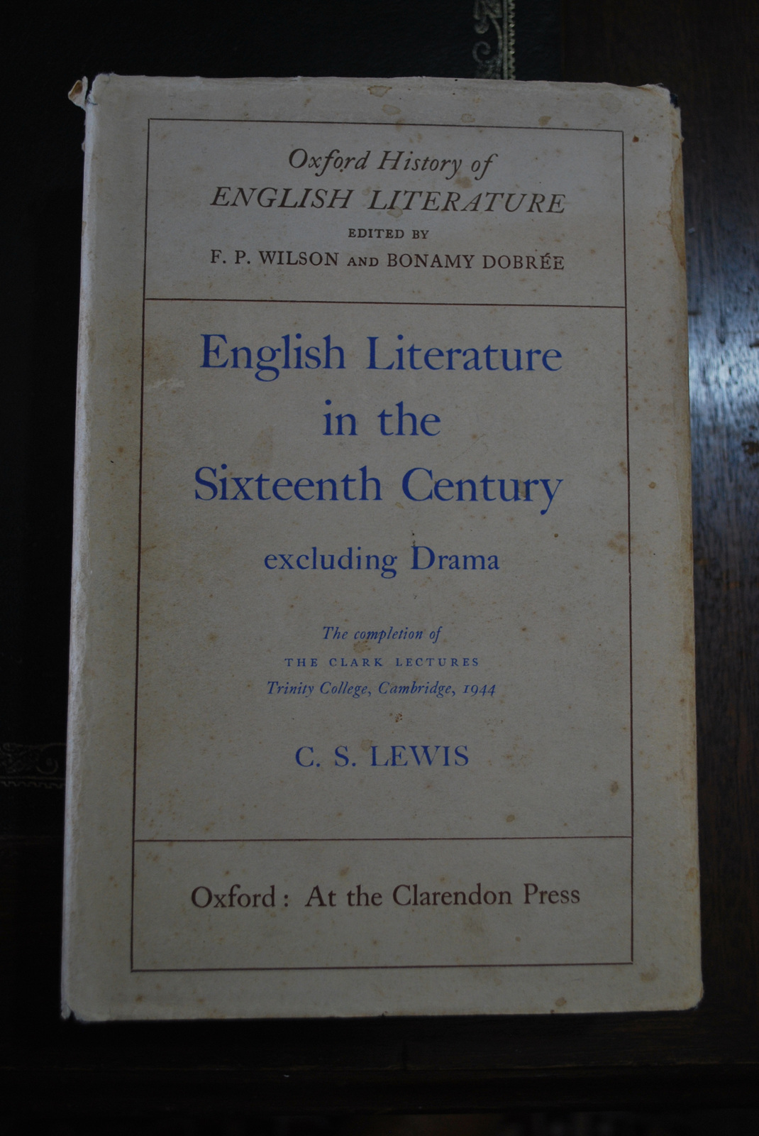 English Literature in the Sixteenth Century excluding Drama - The ...