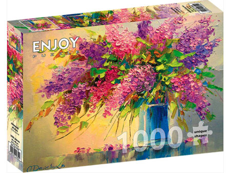 Enjoy 1000 Piece Jigsaw Puzzle A Bouquet of Lilacs