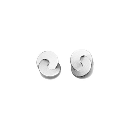 Entwined Circle Earrings