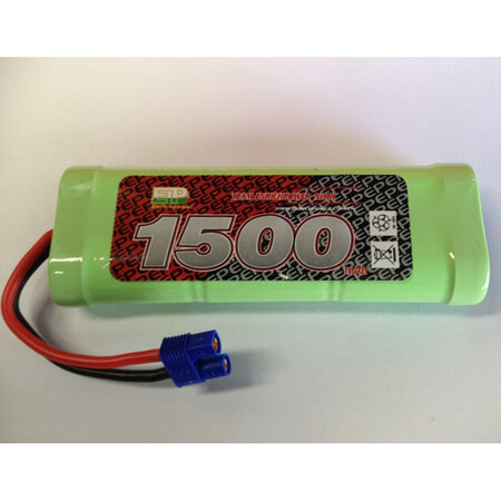 EP 7.2v 1500 mAh NiMh Battery with EC3 Connector