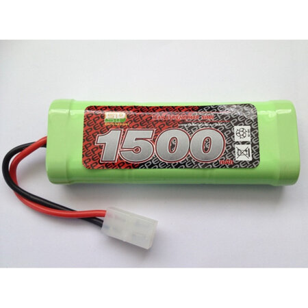 EP 7.2v 1500 mAh NiMh Battery with Tamiya Connector