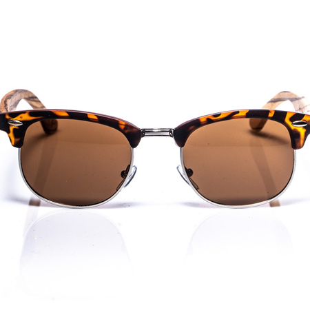 EP3 - Tortoise Sunglasses with Wire Rim and Brown Lens