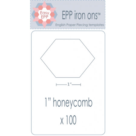 EPP Iron ons 1" Honeycomb