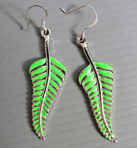 ER13 Fern Leaf earrings