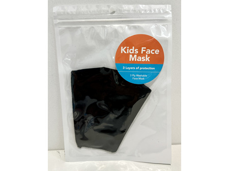 ESSENTIALS Face Mask Black Kid
