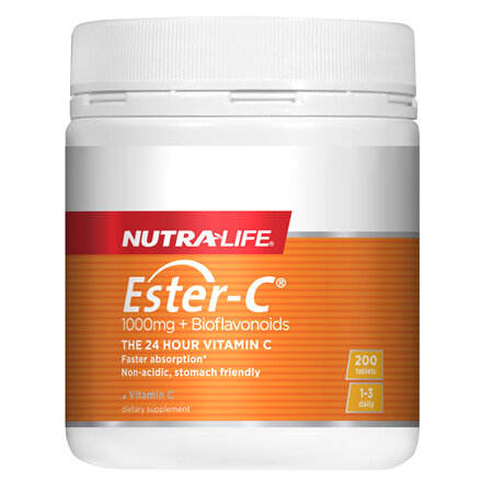 Ester C 1000mg + Biof Tabs - 200 Tabs