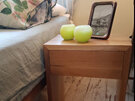 Esuu Bedside Cabinet - Soldidwood Furniture Made in New Zealand to Order