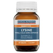 Ethical Nutrients Lysine 30 tablets